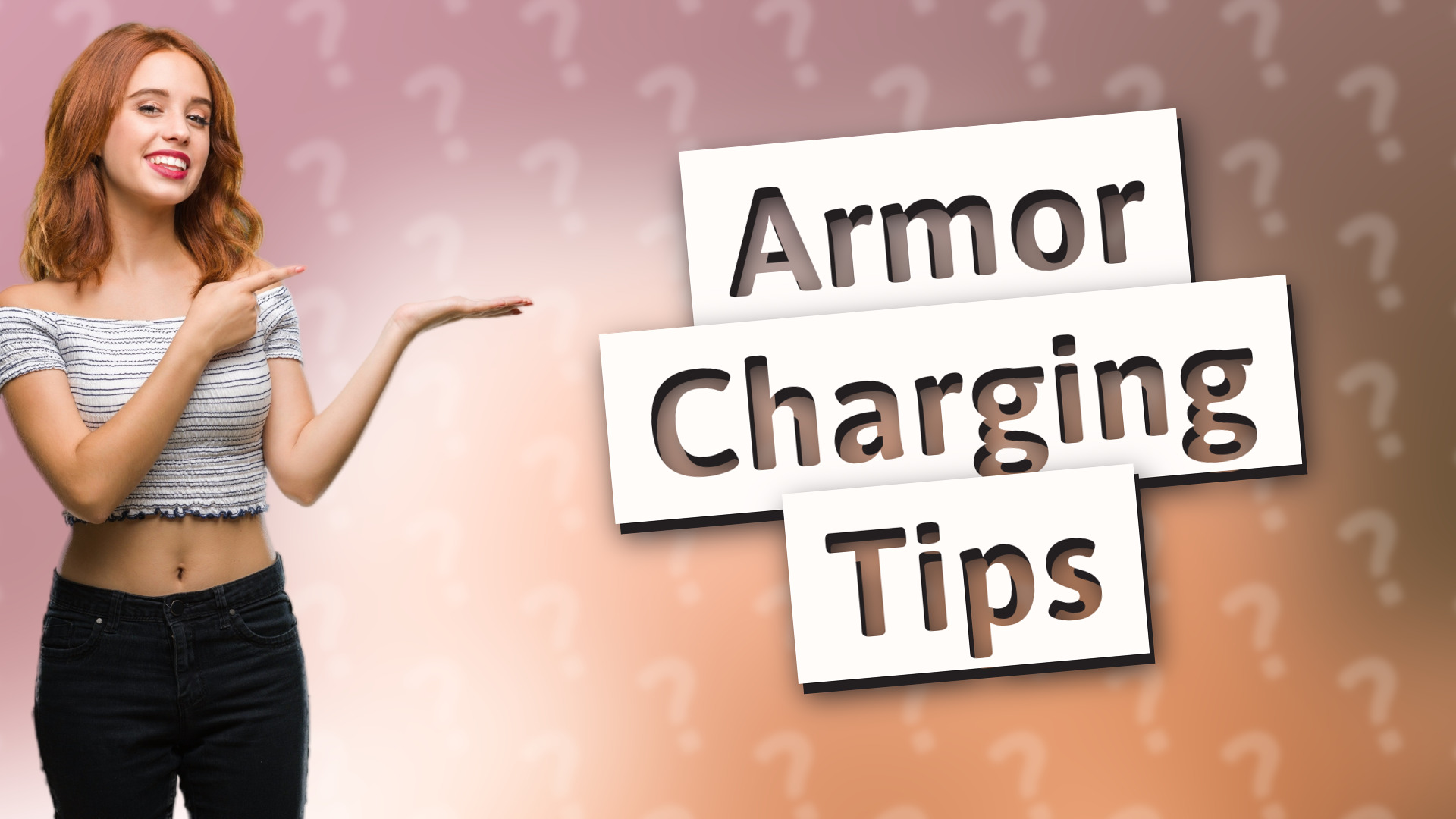 Armor Charging Tips