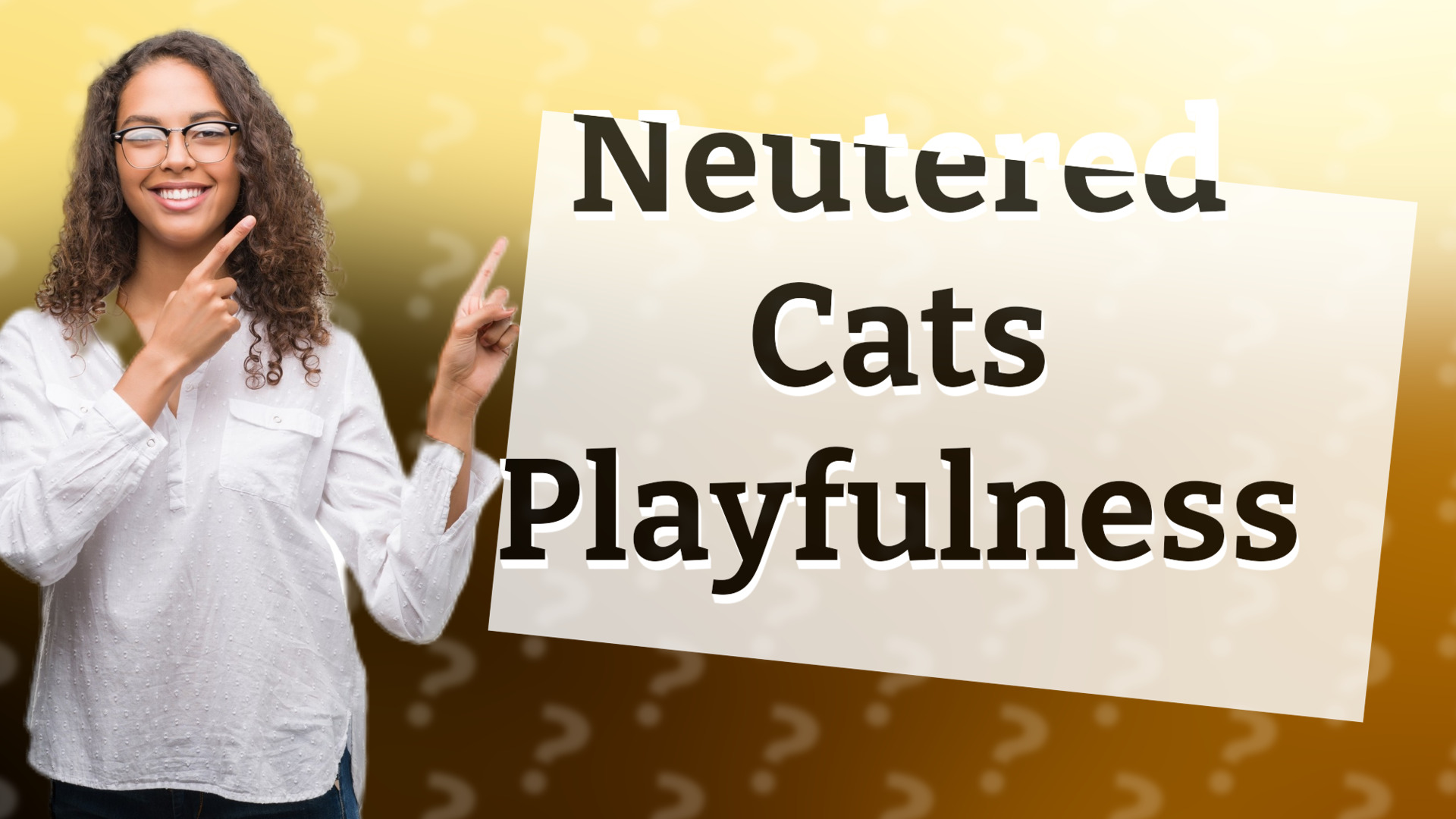 Neutered Cats Playfulness