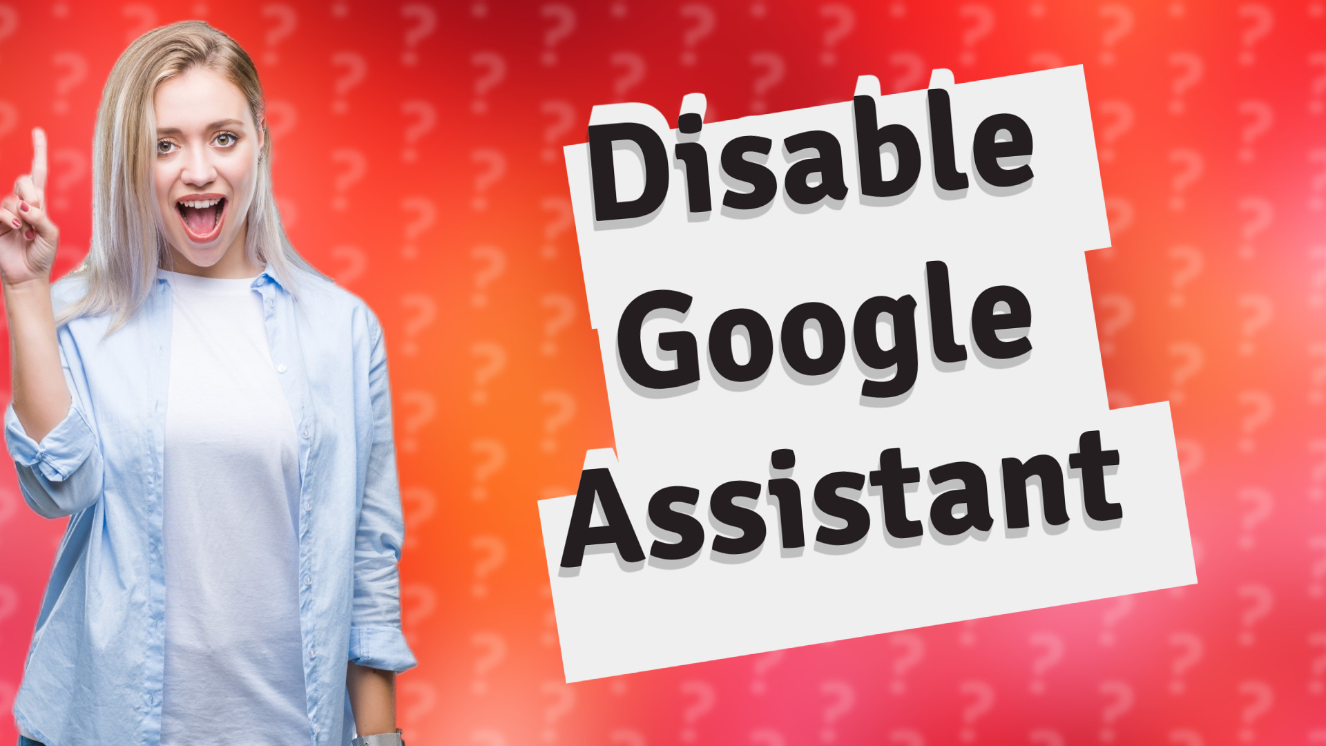 Disable Google Assistant