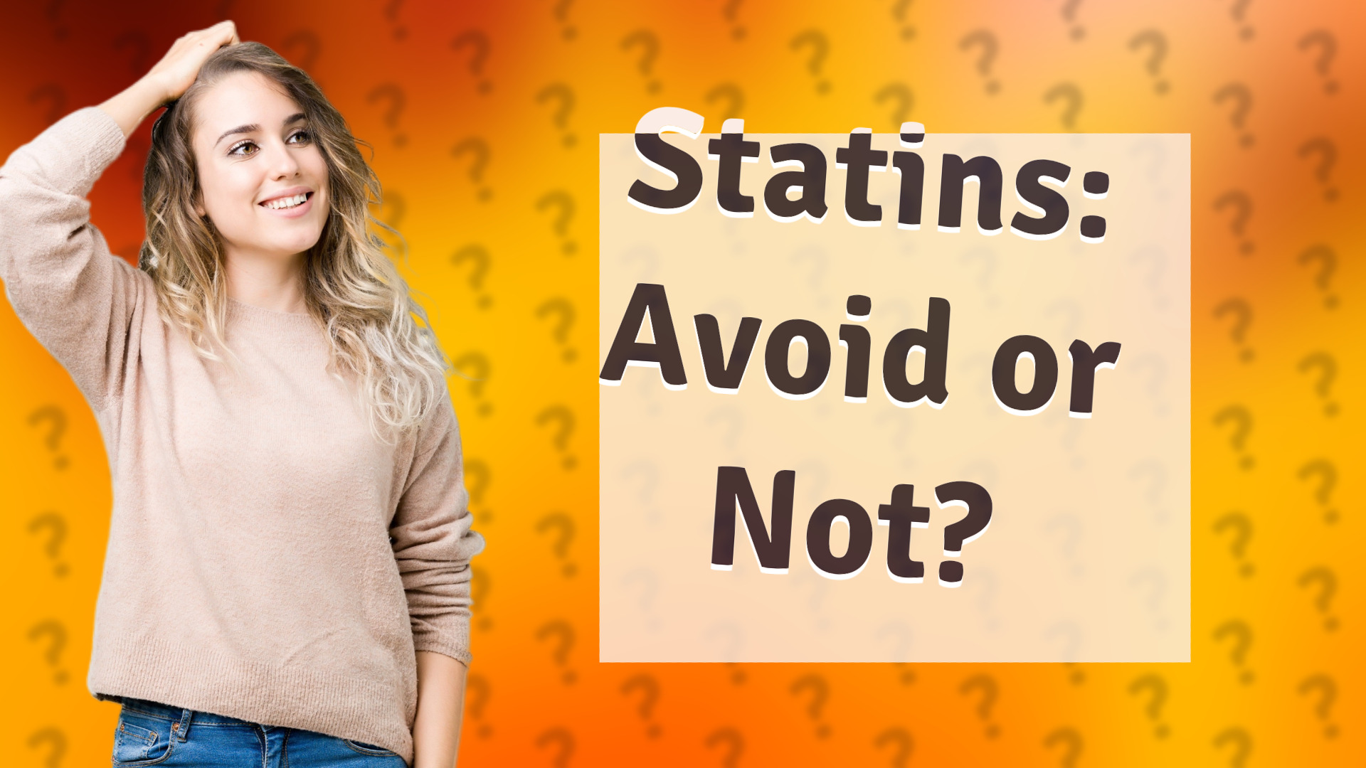 Statins: Avoid or Not?