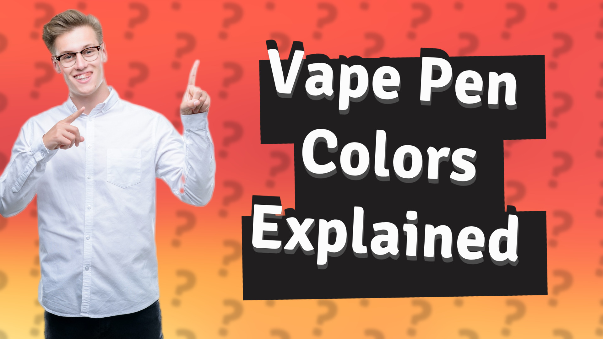 Vape Pen Colors Explained