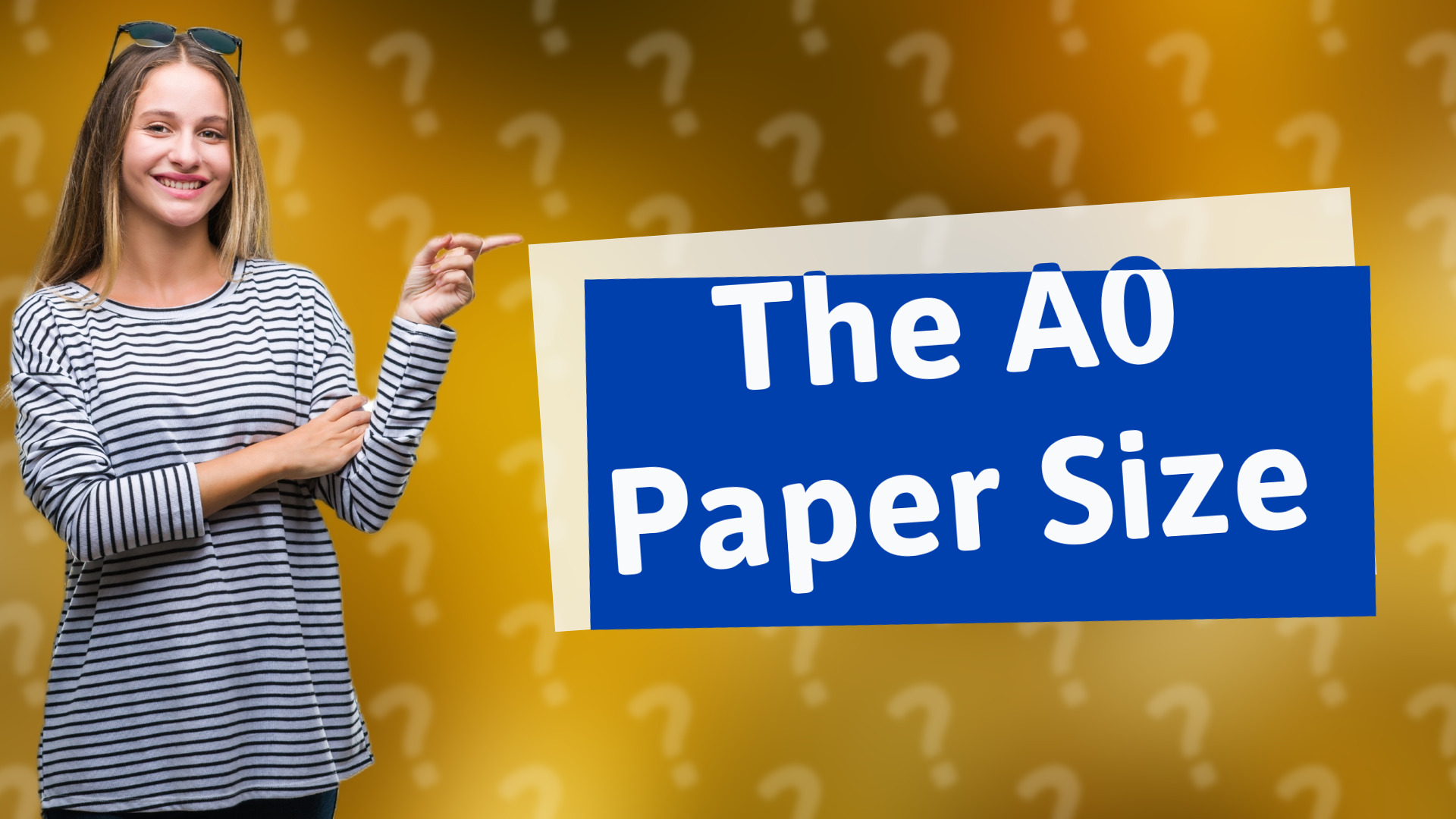 The A0 Paper Size