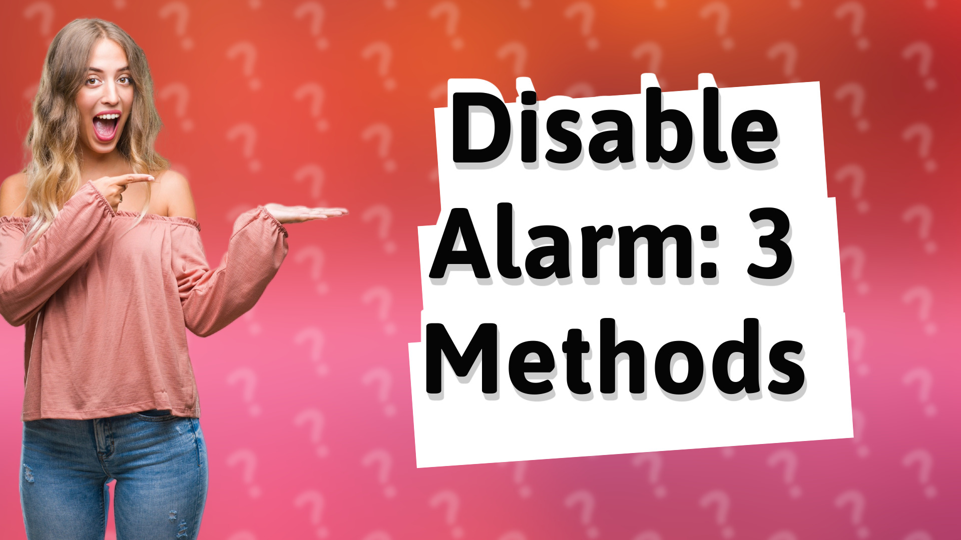Disable Alarm: 3 Methods