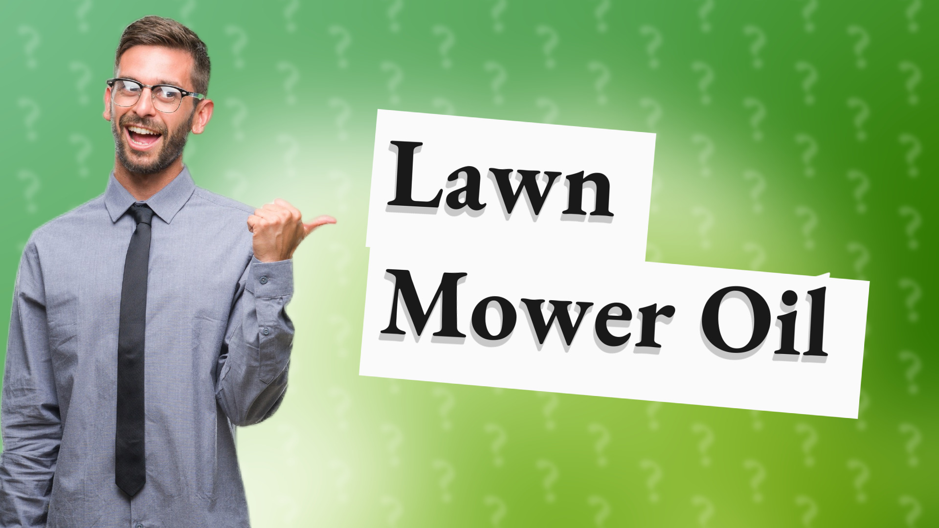 Lawn Mower Oil