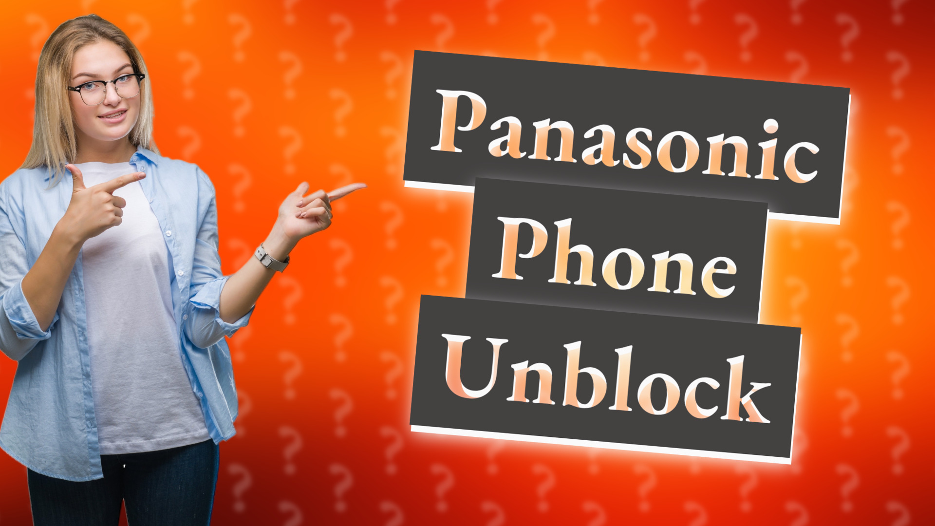 Panasonic Phone Unblock