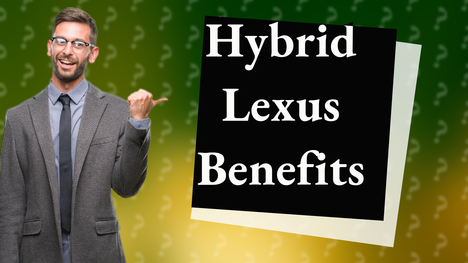 Hybrid Lexus Benefits