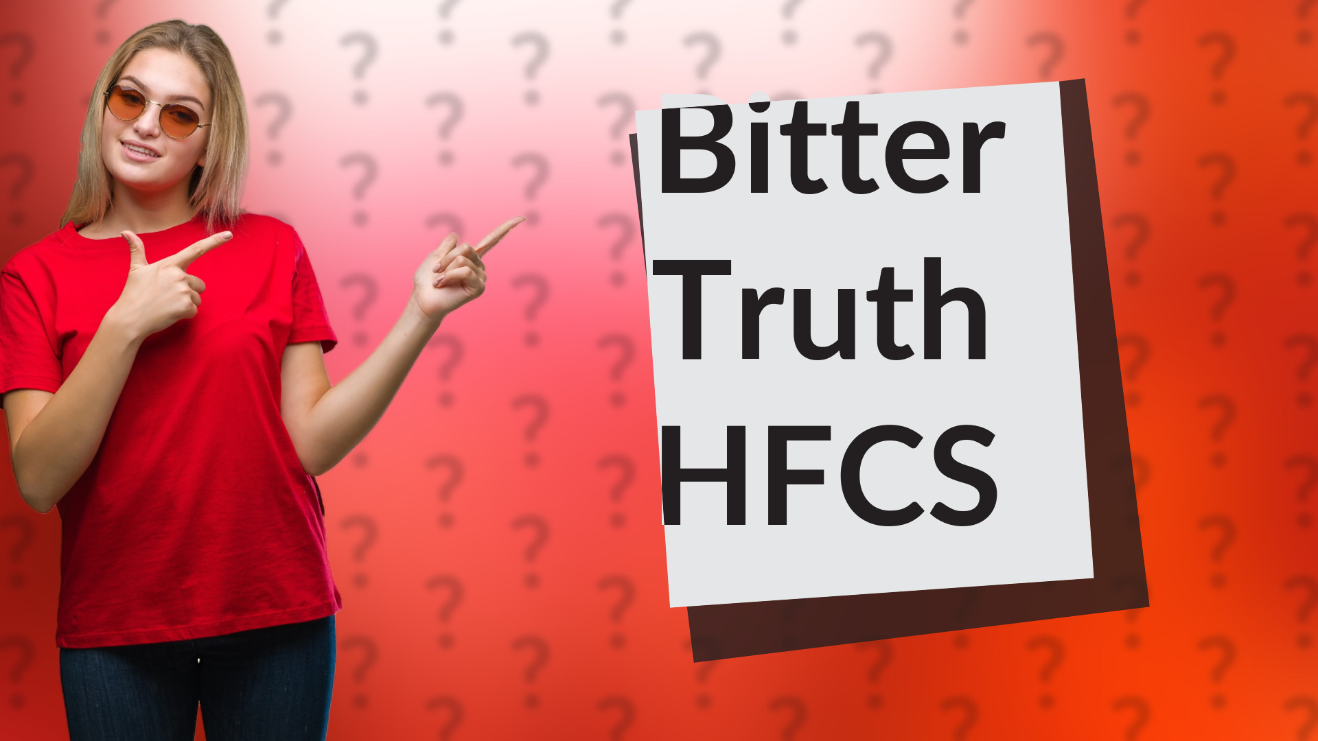 Bitter Truth HFCS