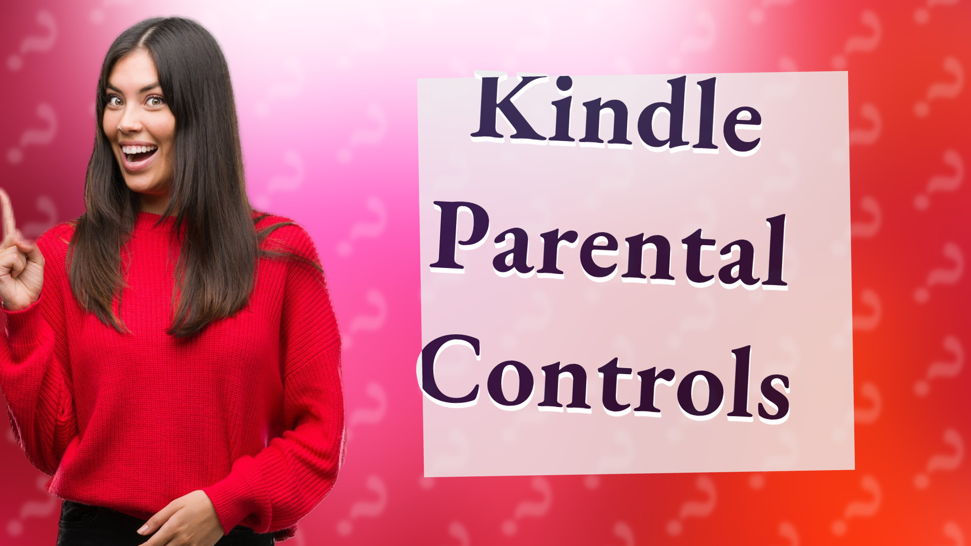 Kindle Parental Controls