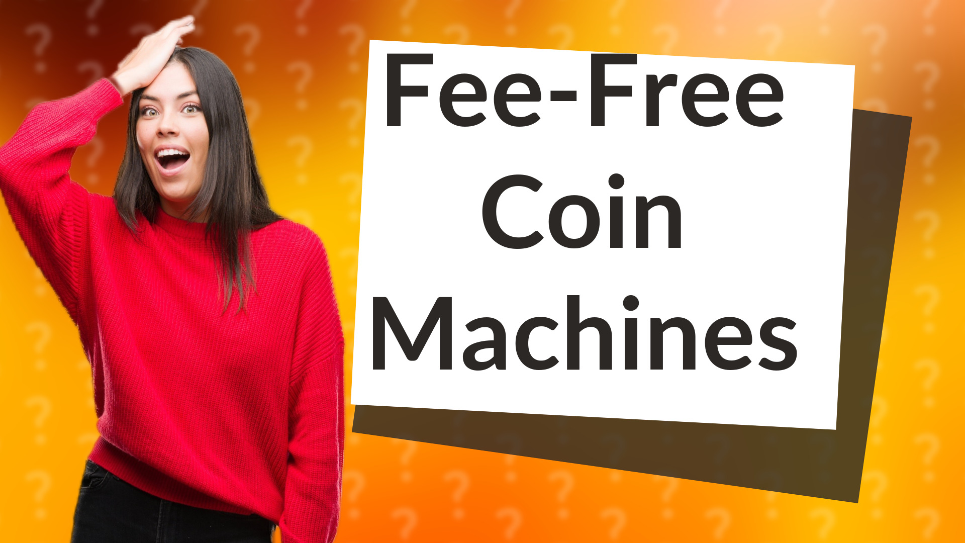 Fee-Free Coin Machines