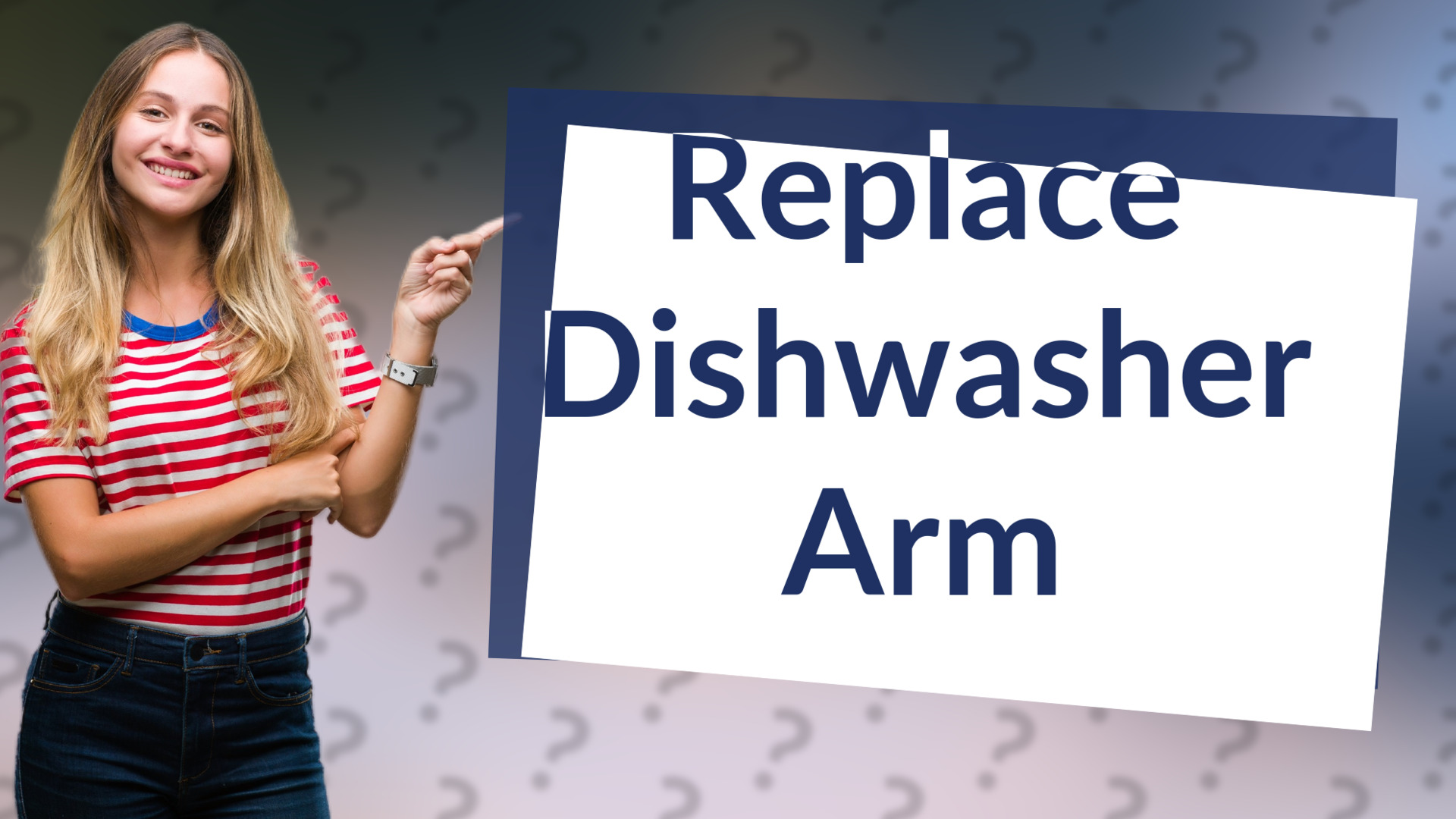 Replace Dishwasher Arm