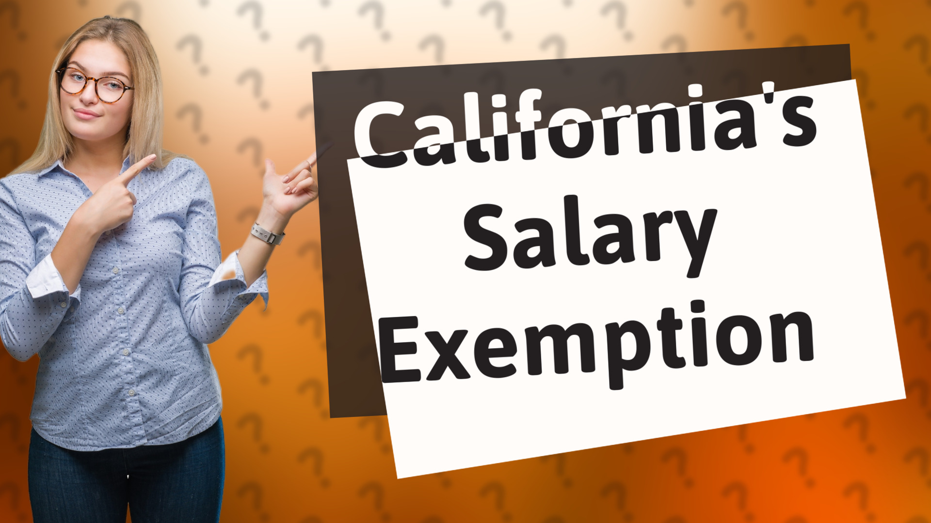 California's Salary Exemption