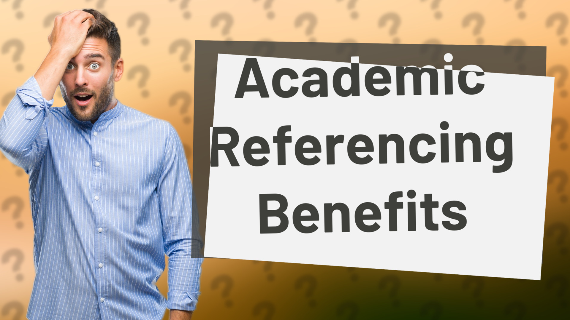 Academic Referencing Benefits