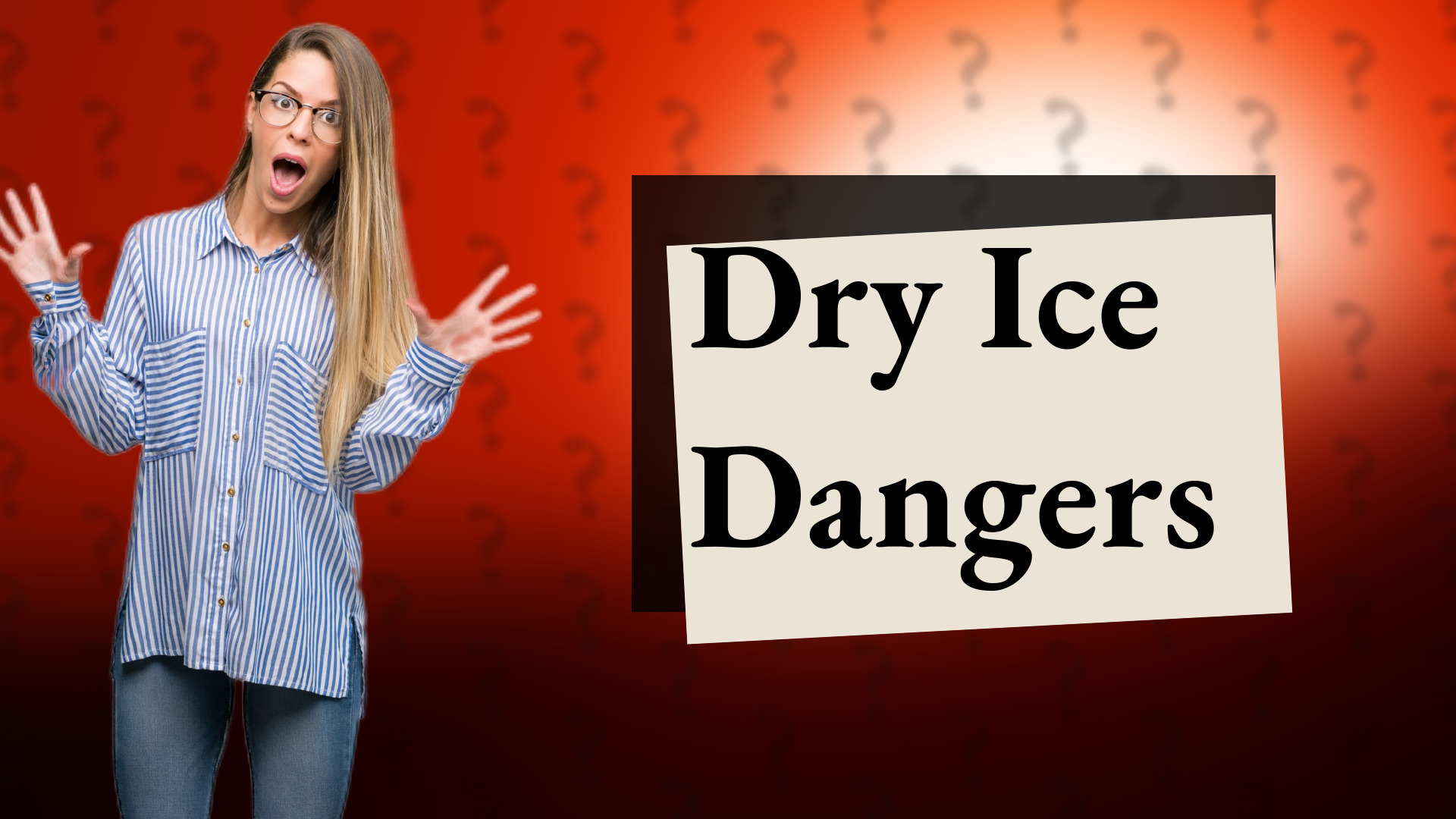 Dry Ice Dangers