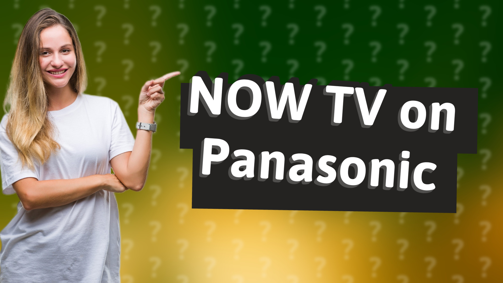 NOW TV on Panasonic