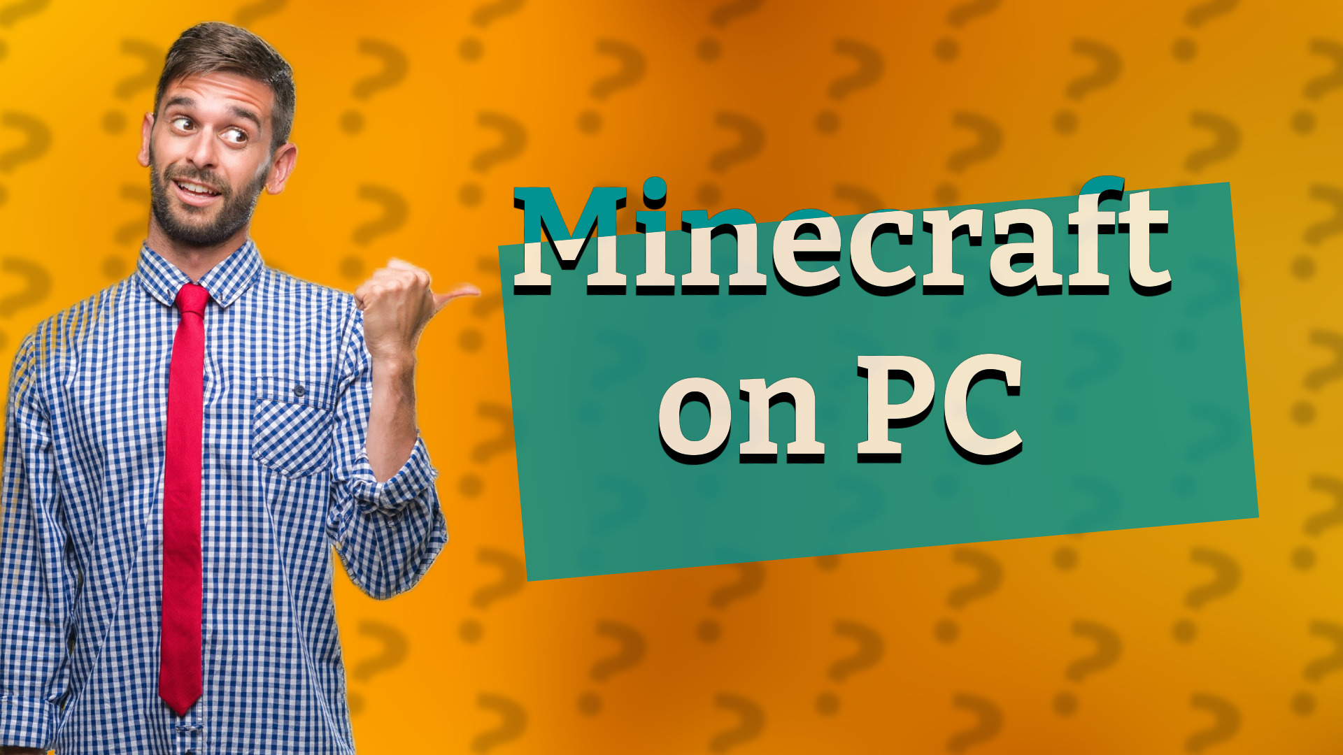 Minecraft on PC