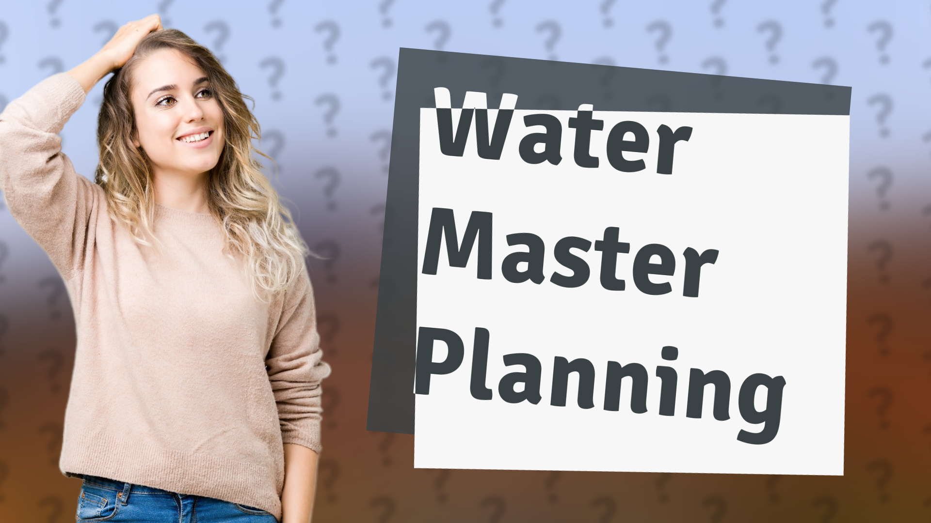 Water Master Planning