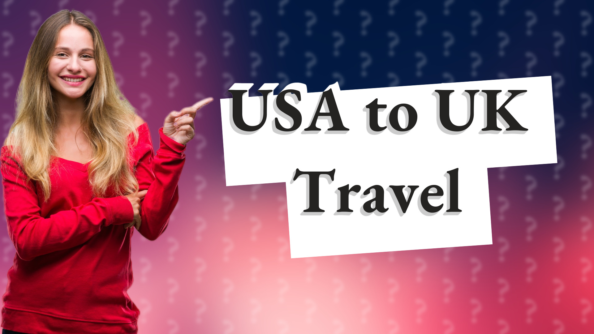 USA to UK Travel