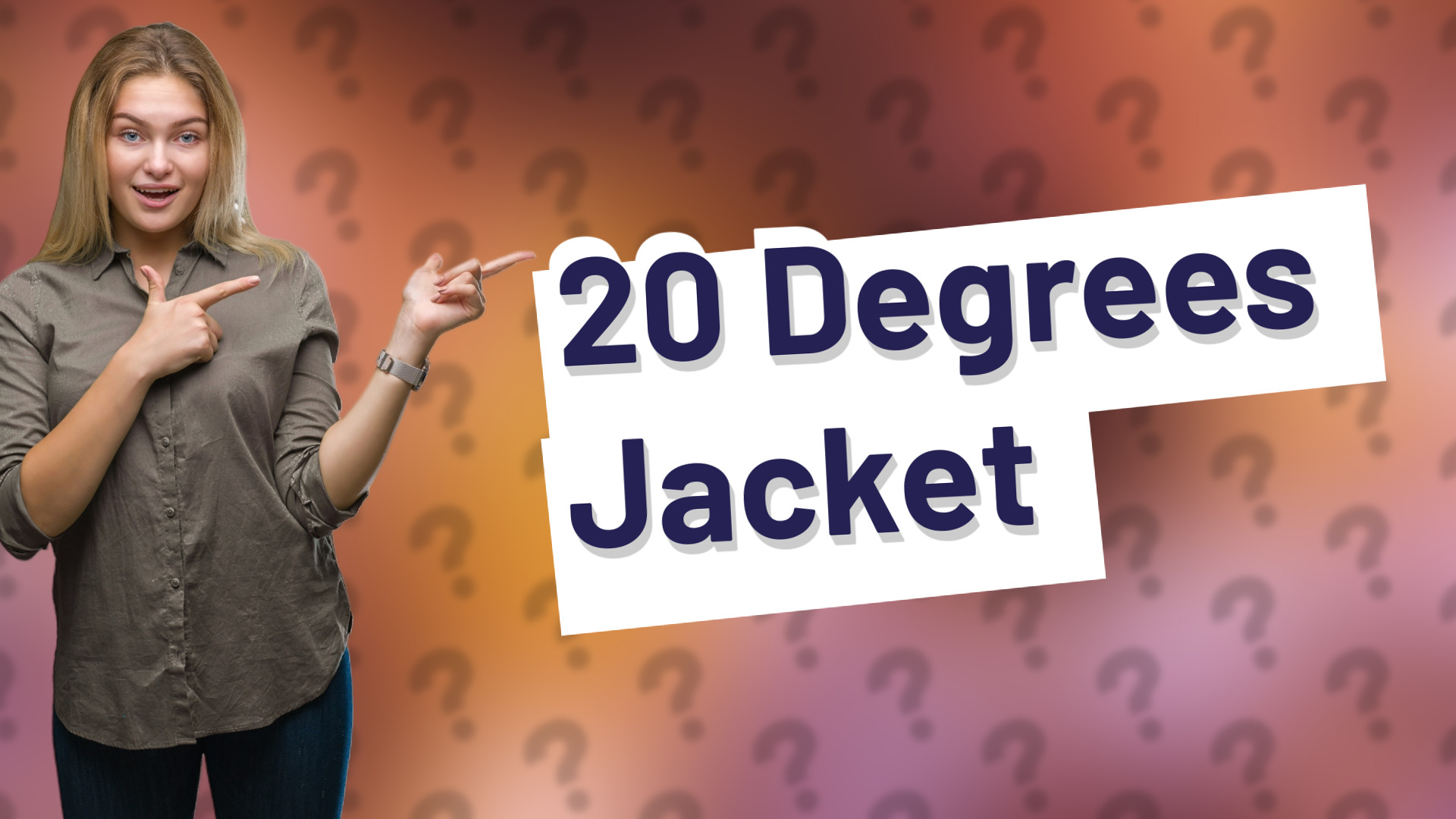20 Degrees Jacket