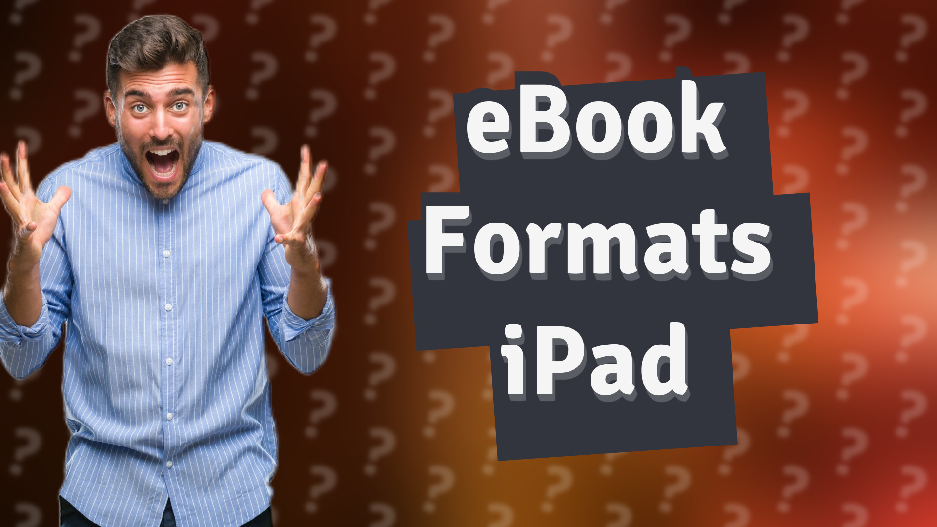 eBook Formats iPad
