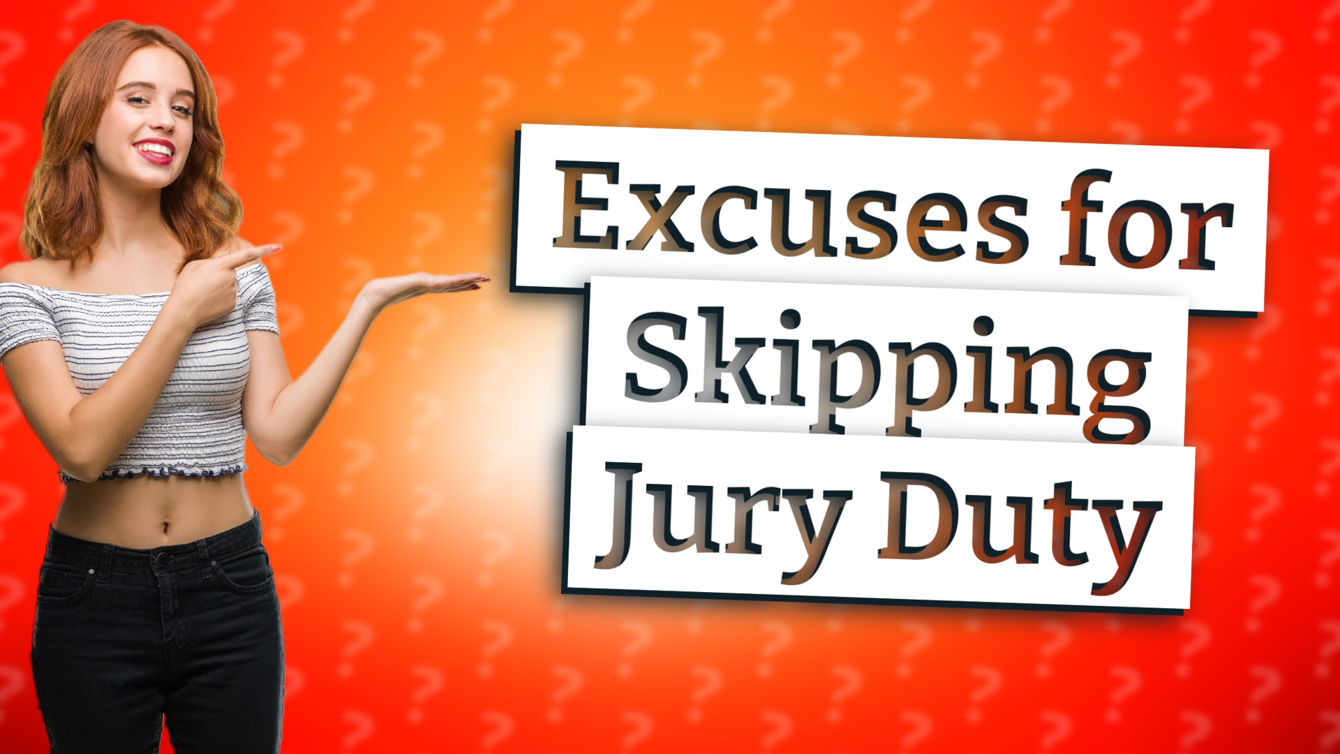 Excuses for Skipping Jury Duty