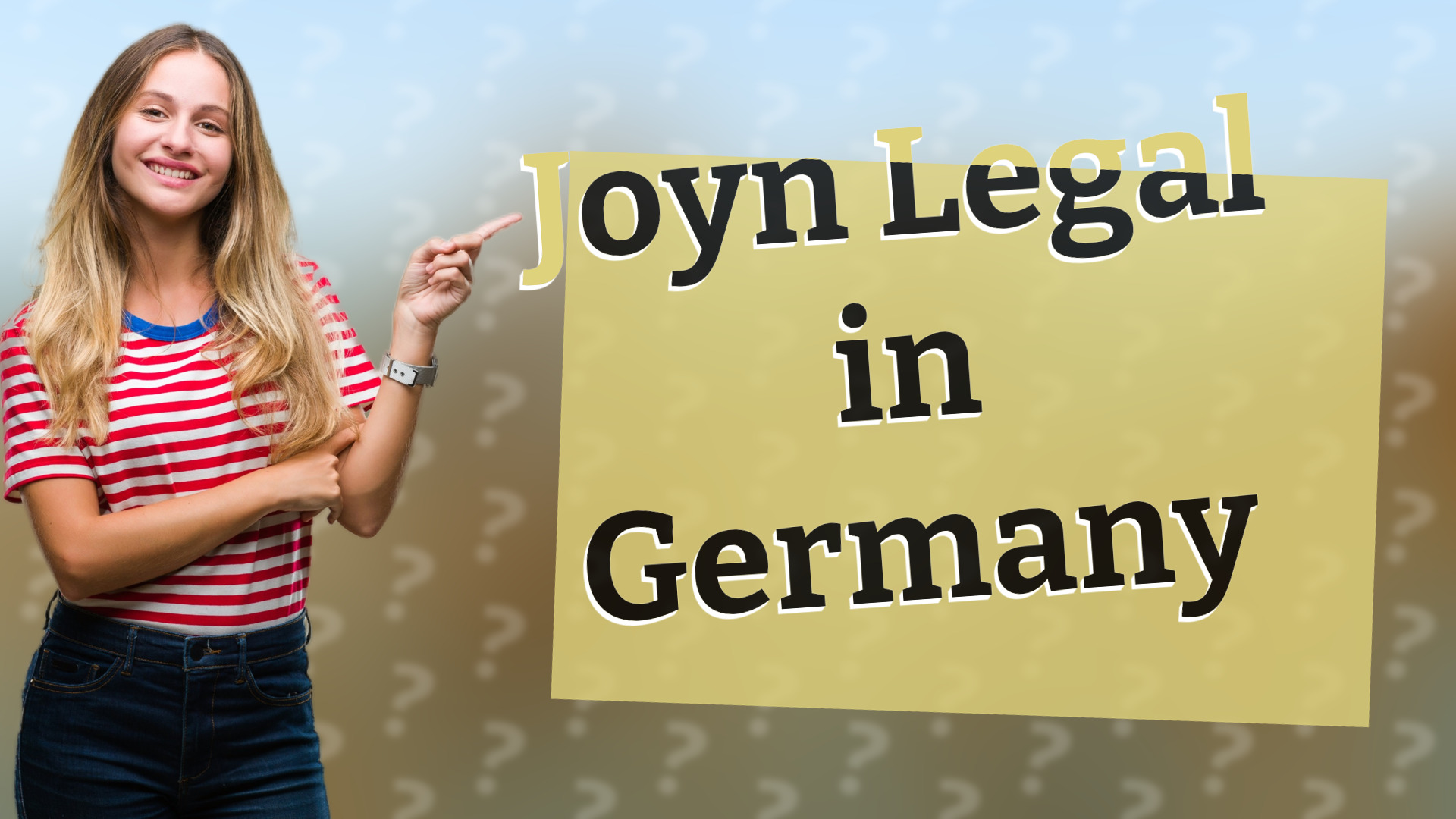 Joyn Legal in Germany