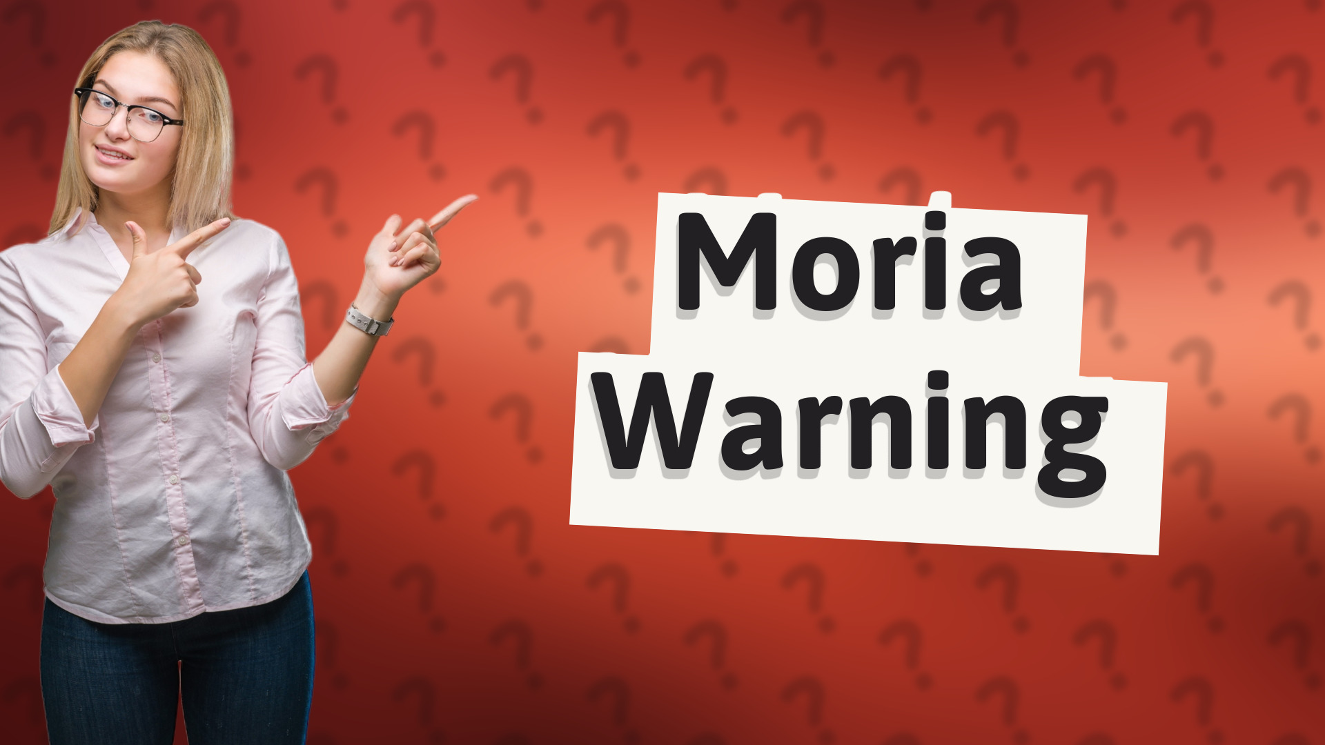 Moria Warning