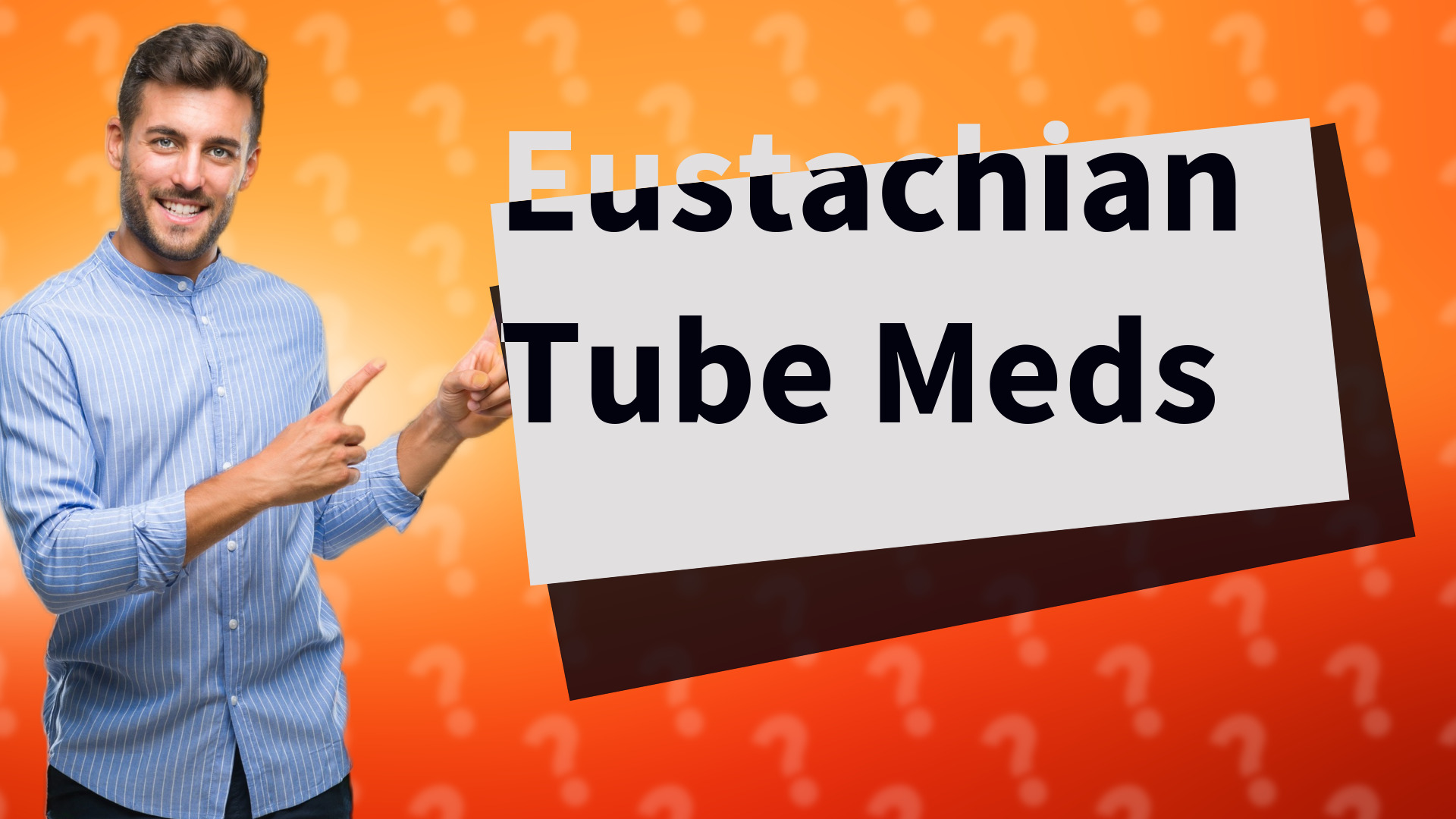 Eustachian Tube Meds