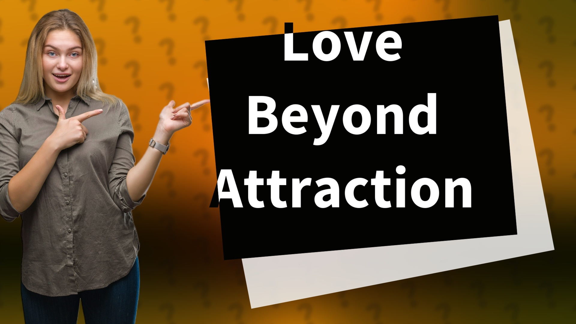 Love Beyond Attraction