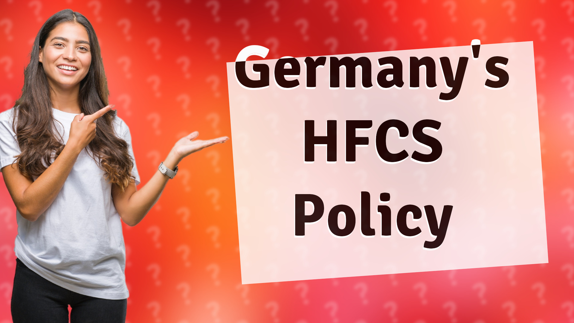 Germany's HFCS Policy