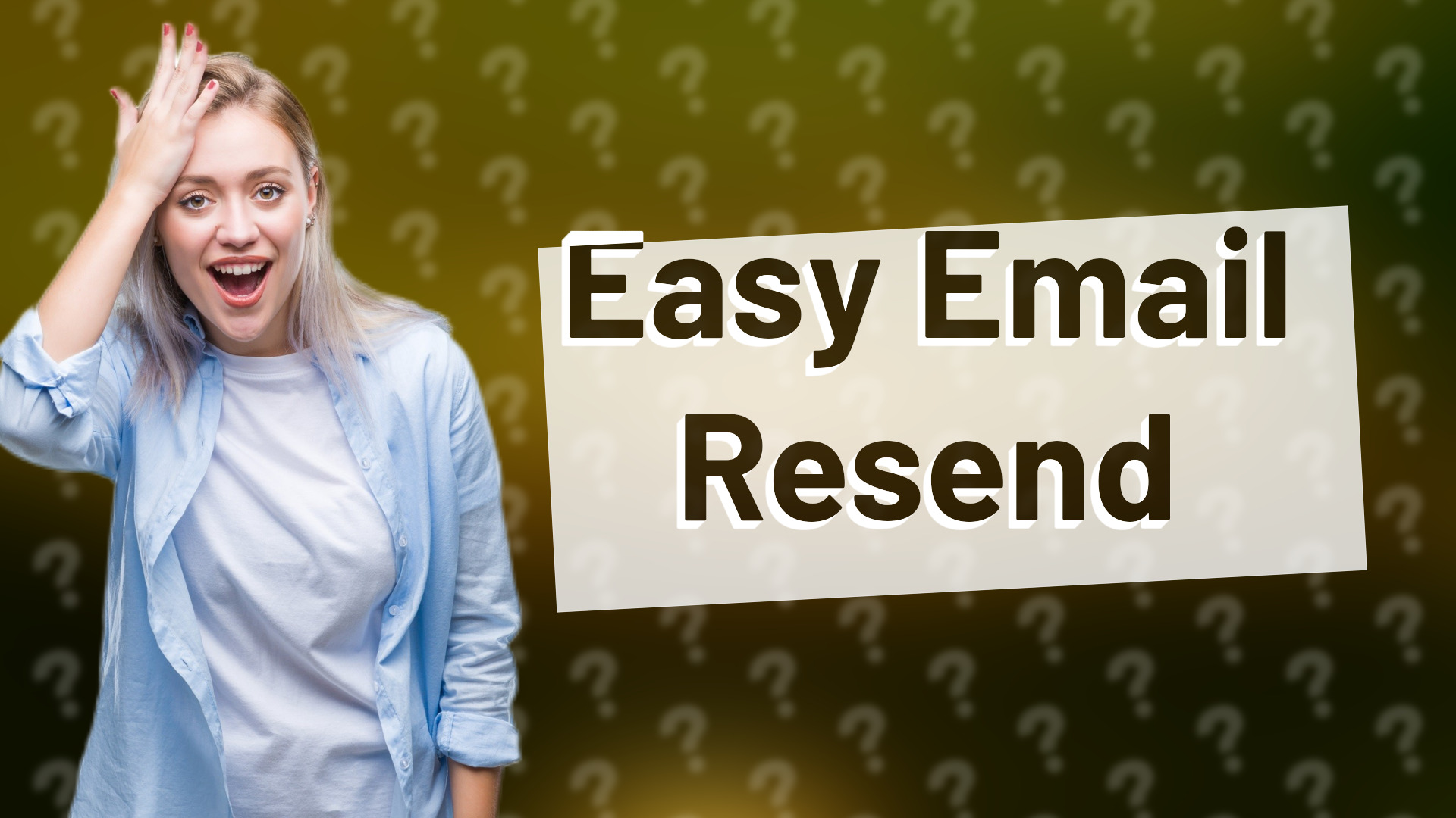 Easy Email Resend