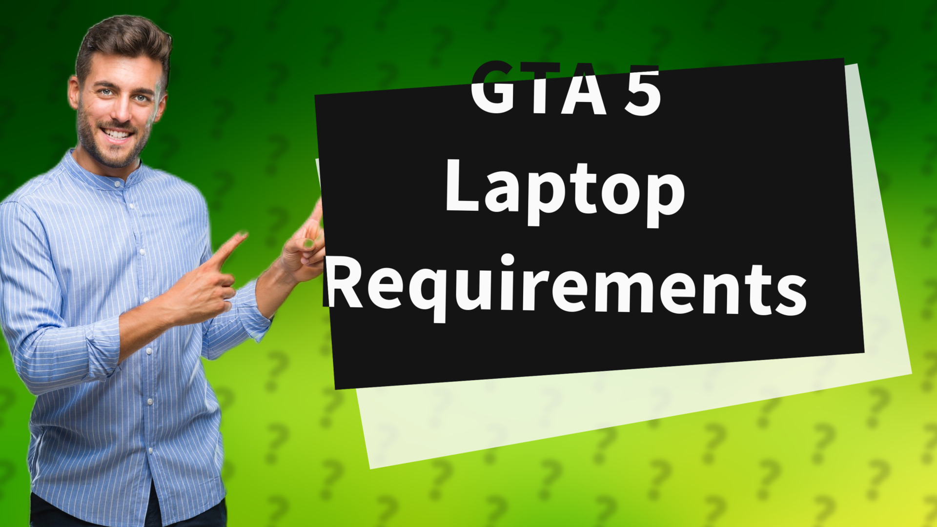 GTA 5 Laptop Requirements