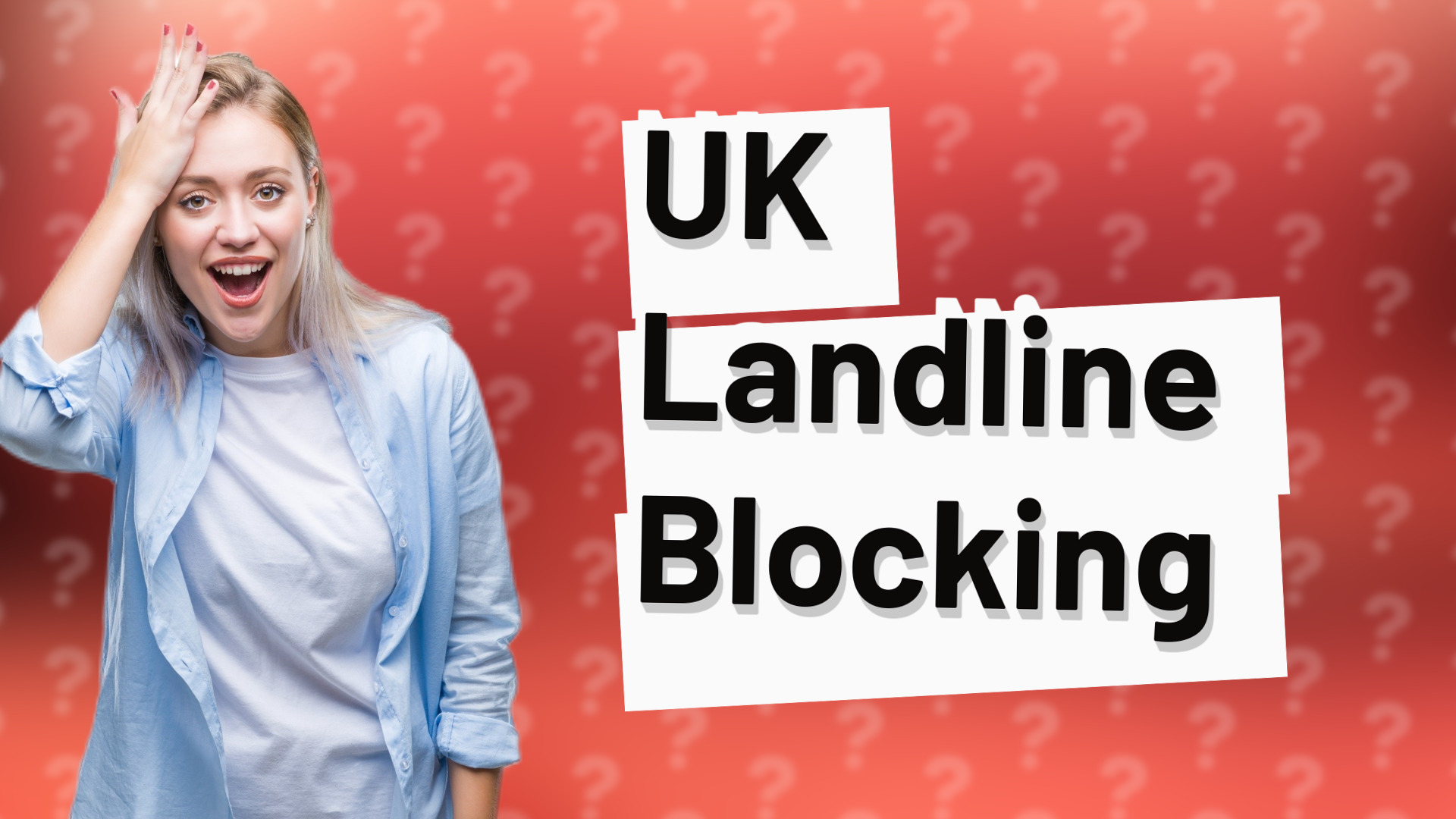 UK Landline Blocking