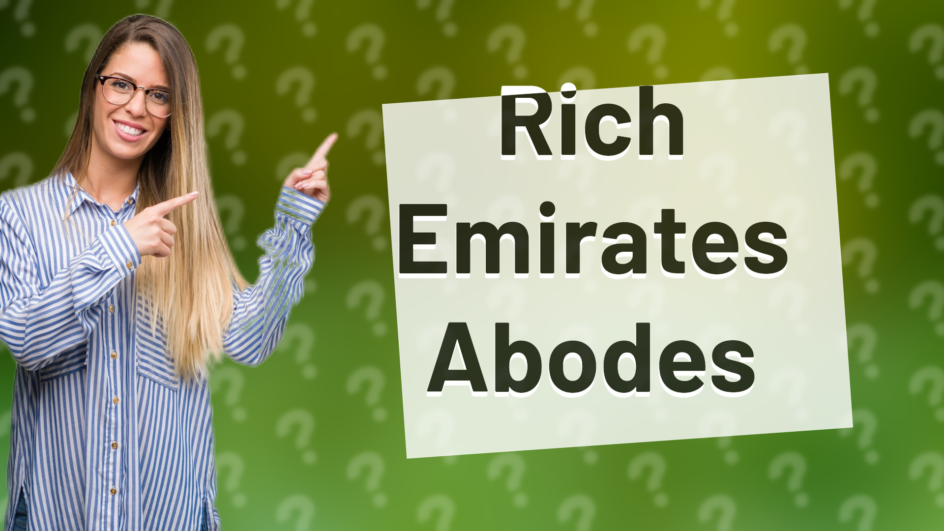 Rich Emirates Abodes