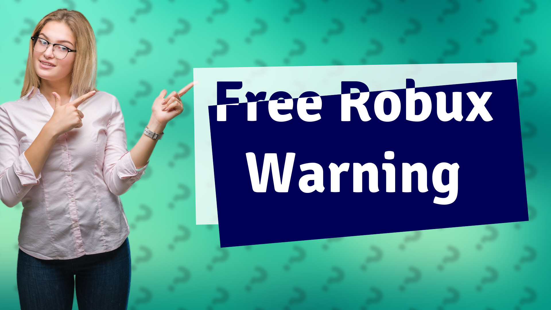 Free Robux Warning