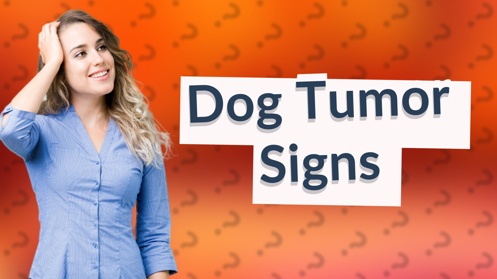 Dog Tumor Signs