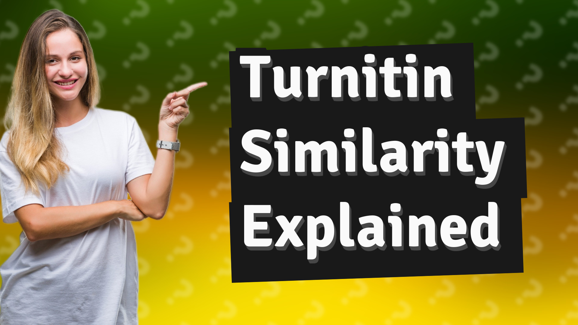 Turnitin Similarity Explained