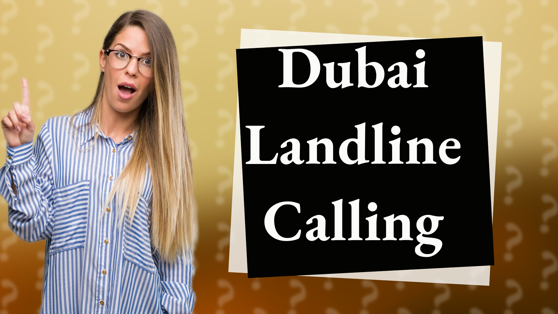 Dubai Landline Calling