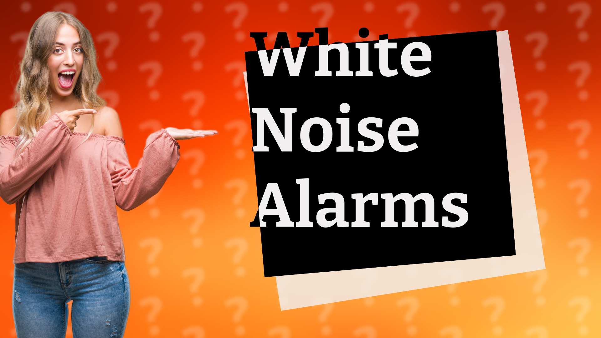 White Noise Alarms