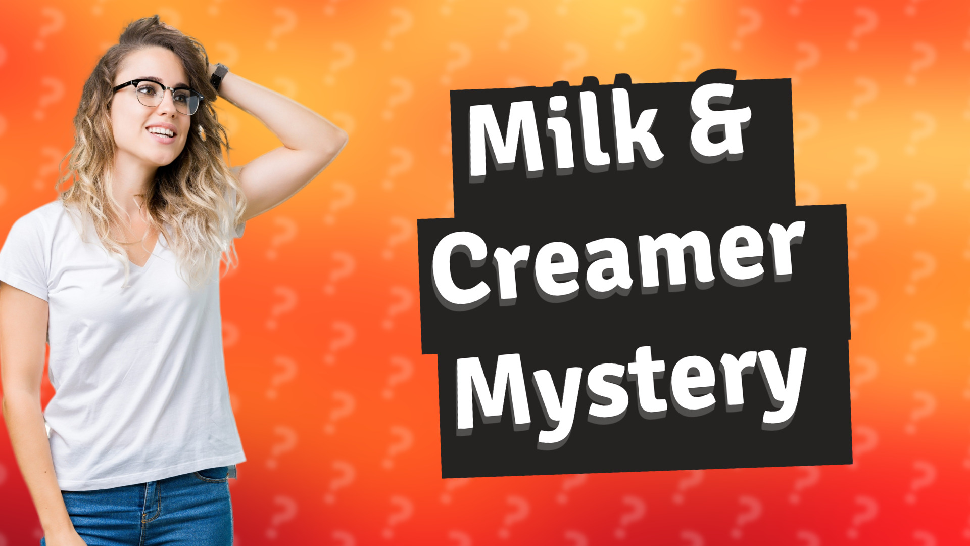 Milk & Creamer Mystery