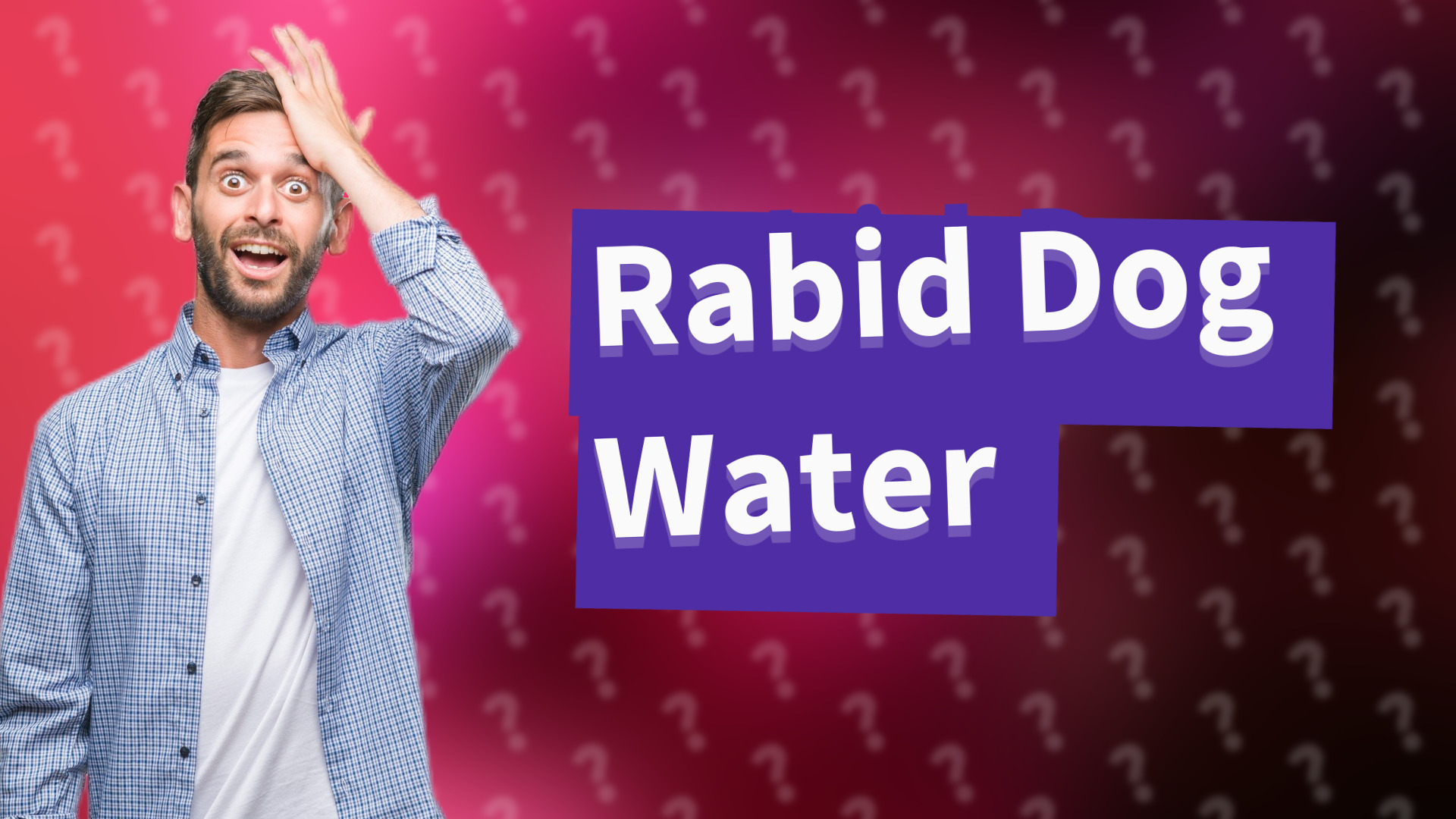 Rabid Dog Water