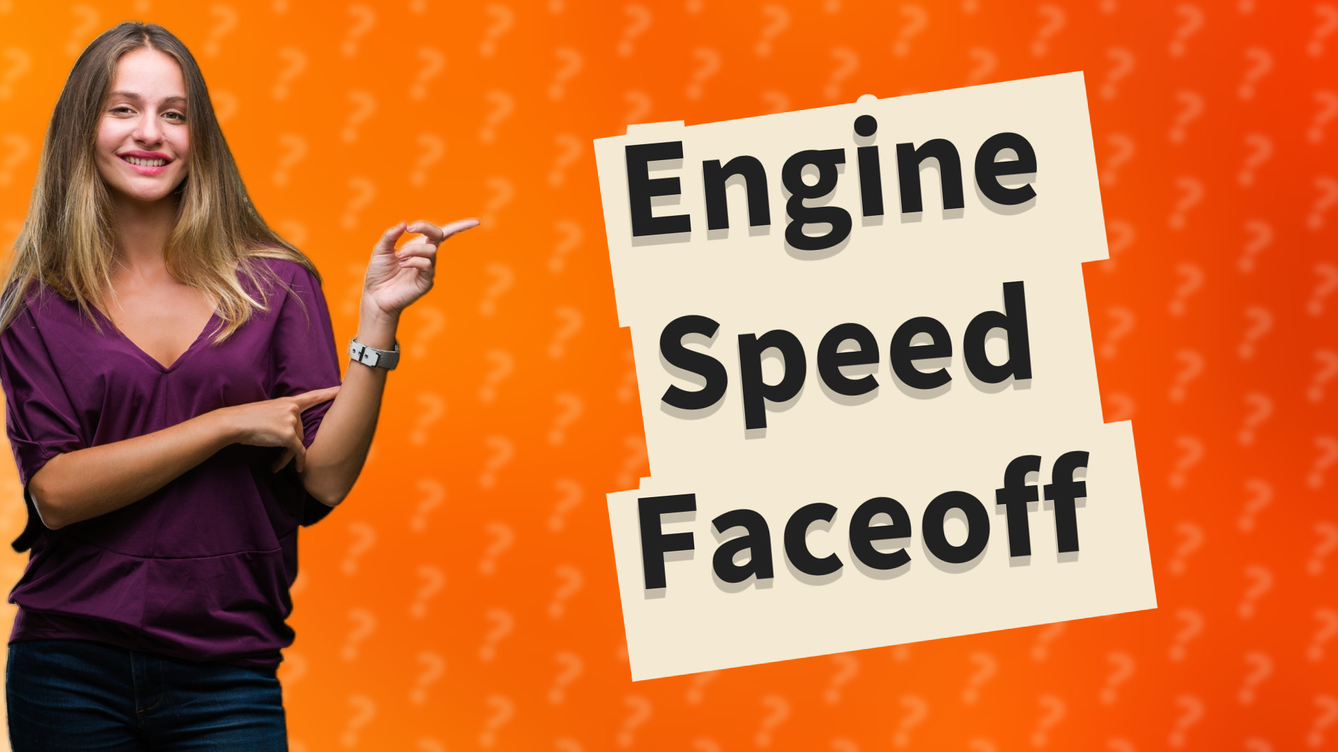 Engine Speed Faceoff