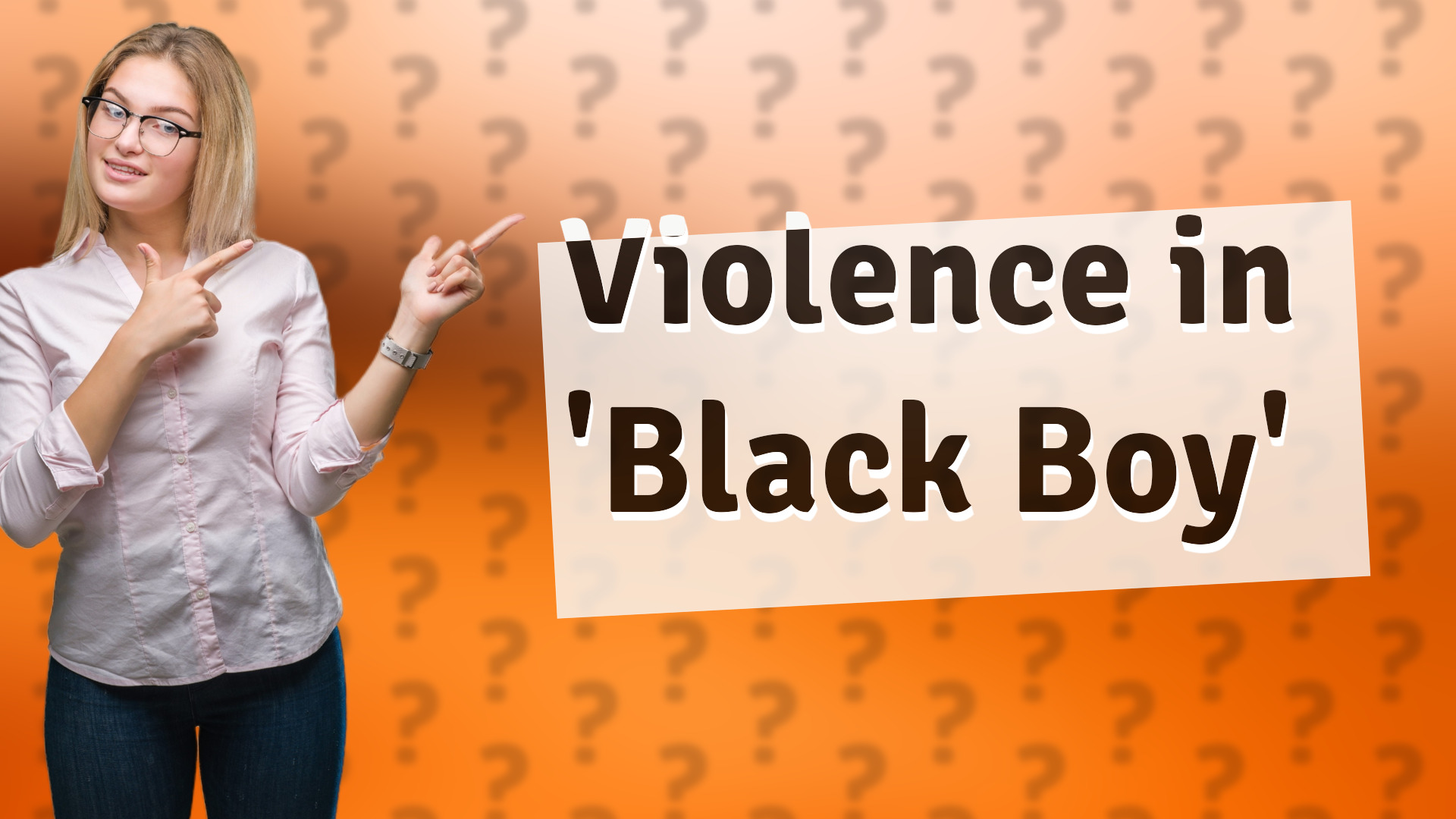 Violence in 'Black Boy'