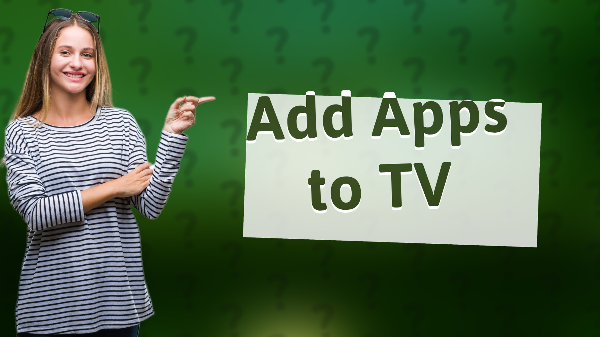 Add Apps to TV