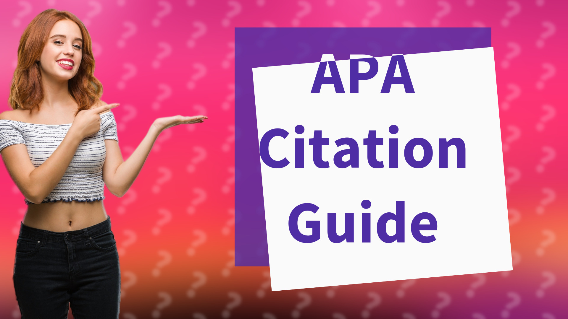 APA Citation Guide