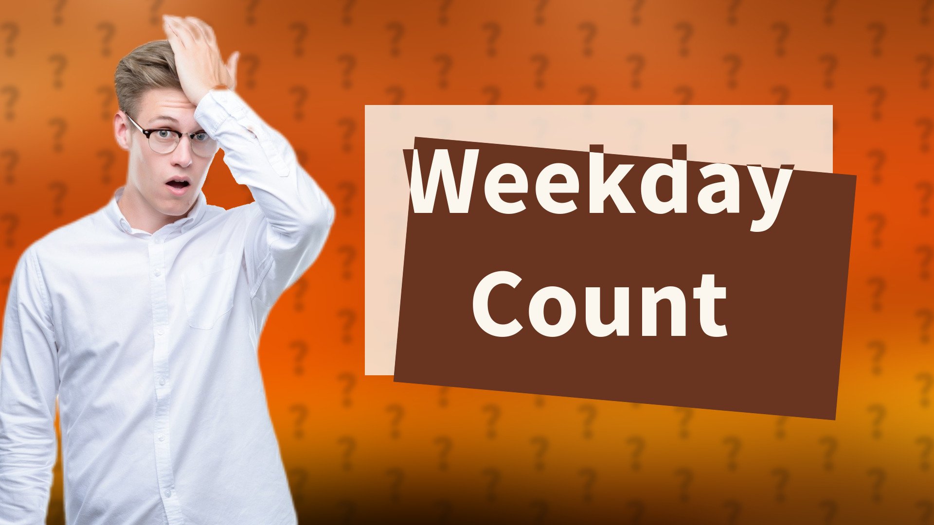 Weekday Count