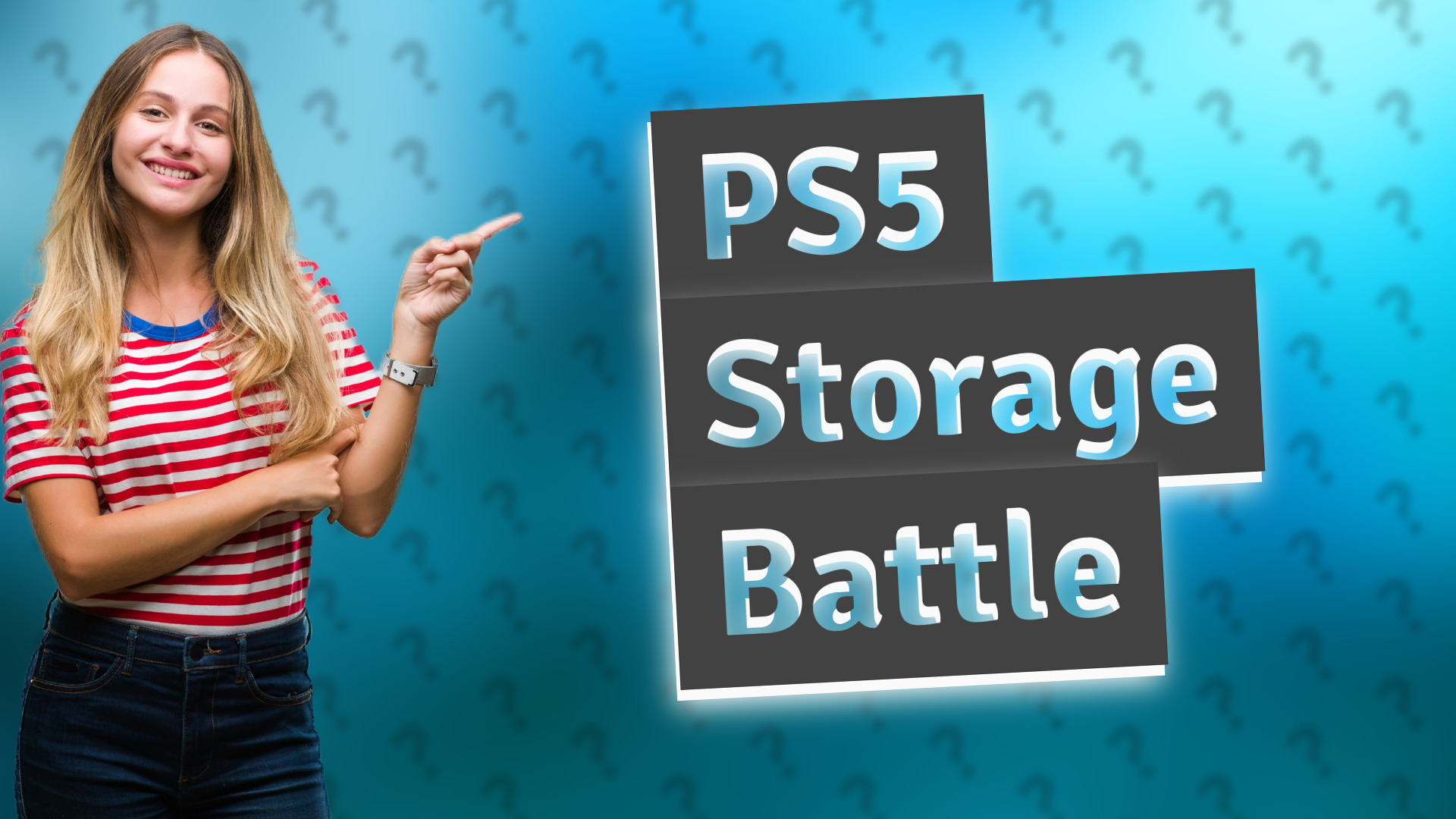 PS5 Storage Battle