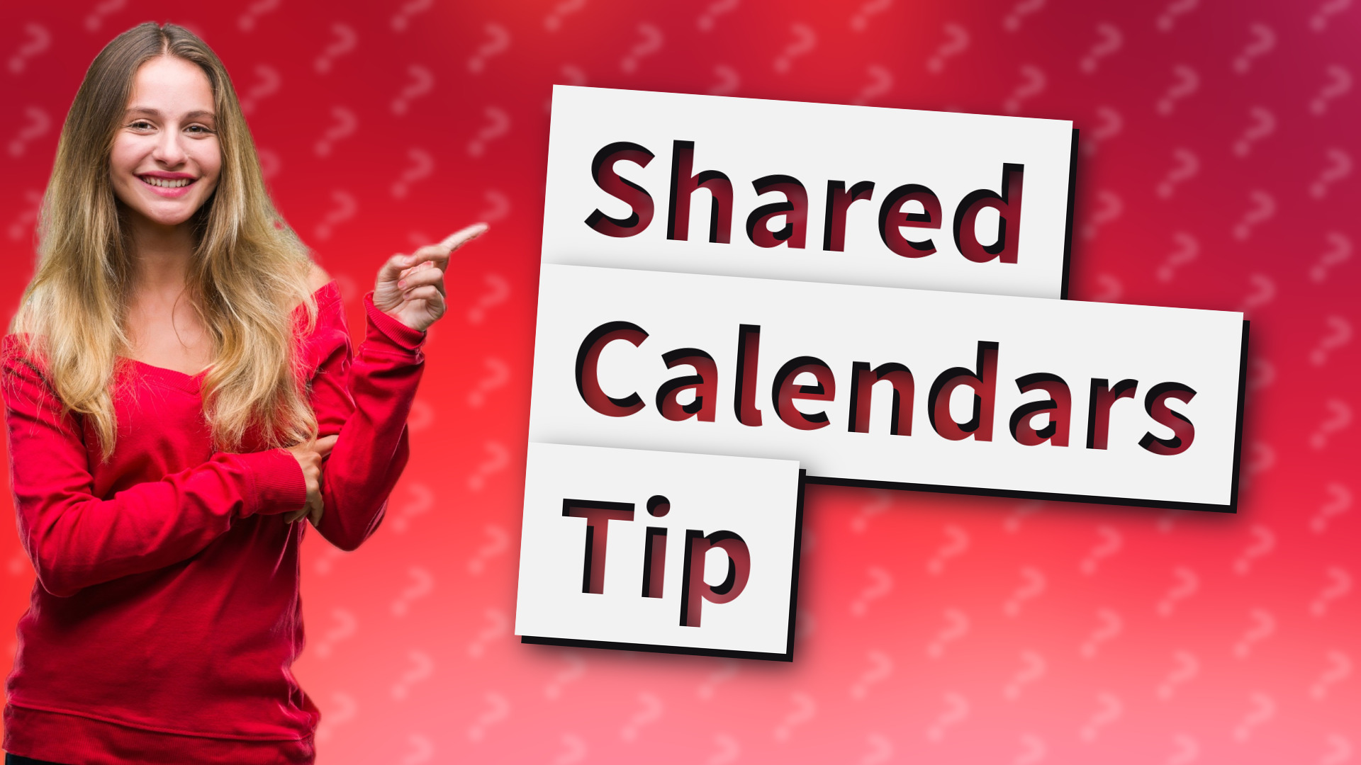 Shared Calendars Tip