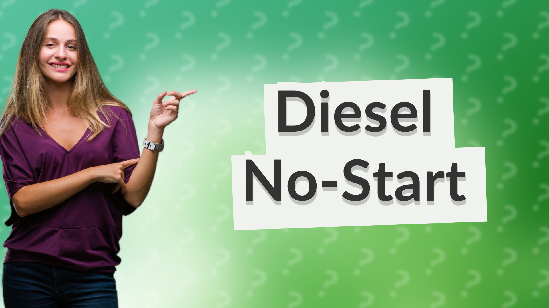 Diesel No-Start
