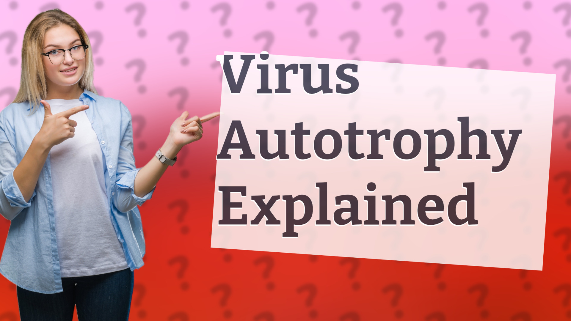 Virus Autotrophy Explained