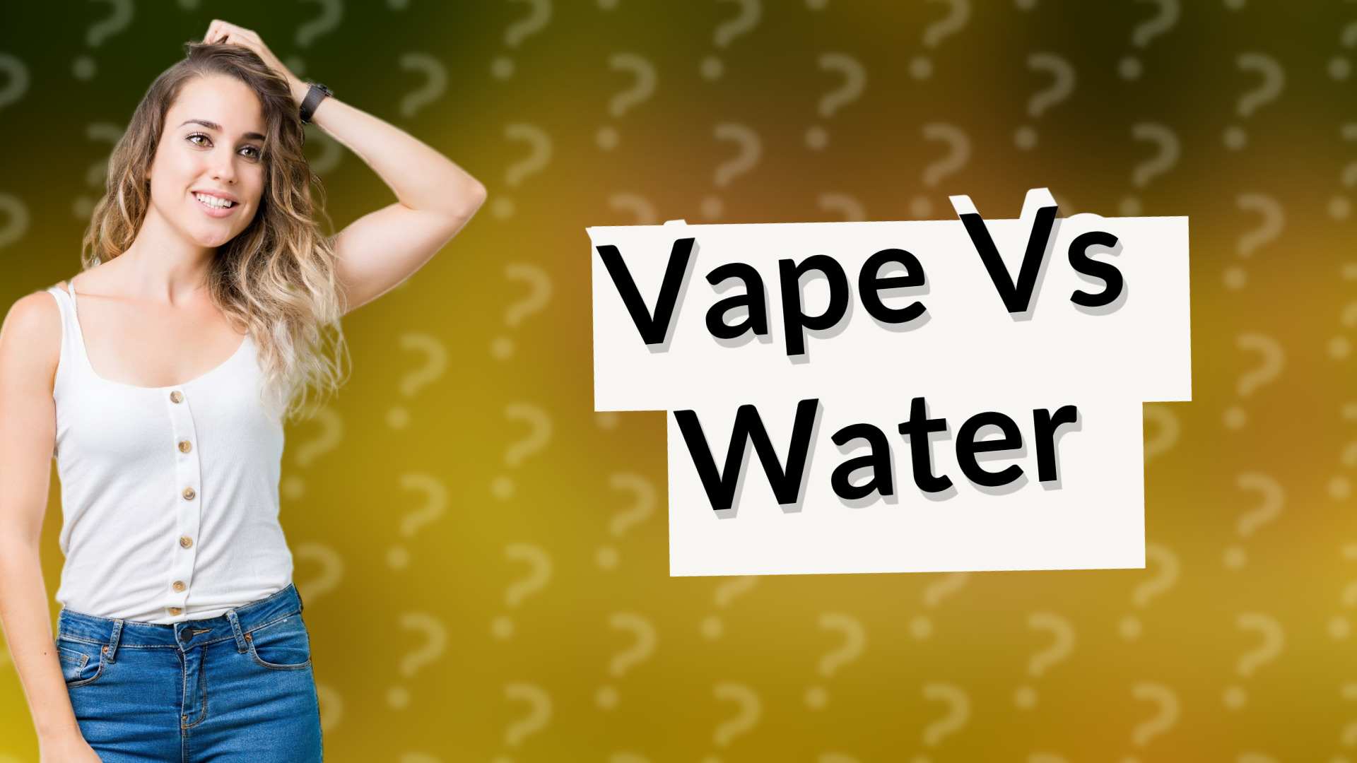Vape Vs Water